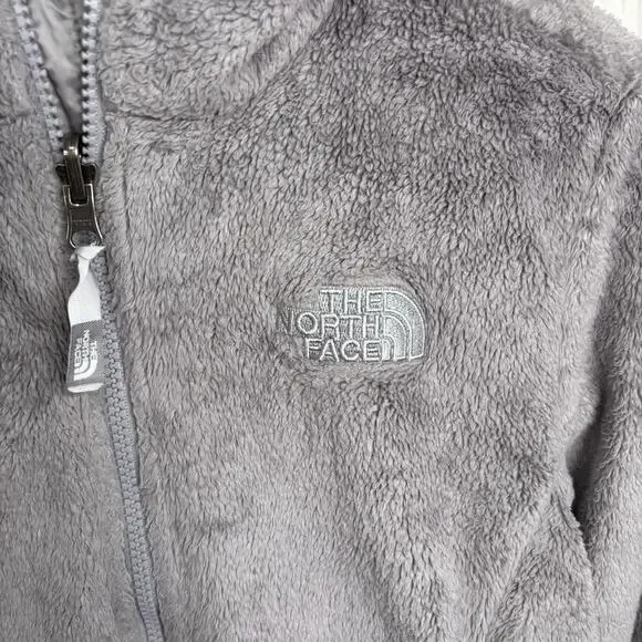 Grey North Face Fleece Zip Up Size Small - Picture 2 of 6